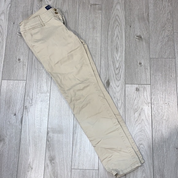 American Eagle Khaki Pants Size 4 - Picture 2 of 6
